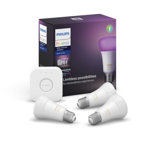 Philips Hue White and Color Ambiance Starter Kit E27