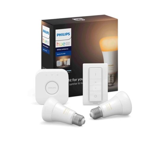 Bộ 2 Bóng Đèn Philips Hue White Ambiance Starter Kit E27