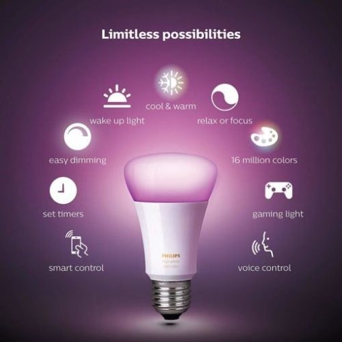 Bộ 3 Bóng Đèn Philips Hue White and Color Ambiance Starter Kit E27