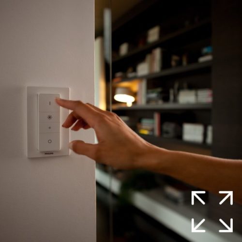 Phím điều chỉnh độ sáng Philips Hue Dimmer Switch